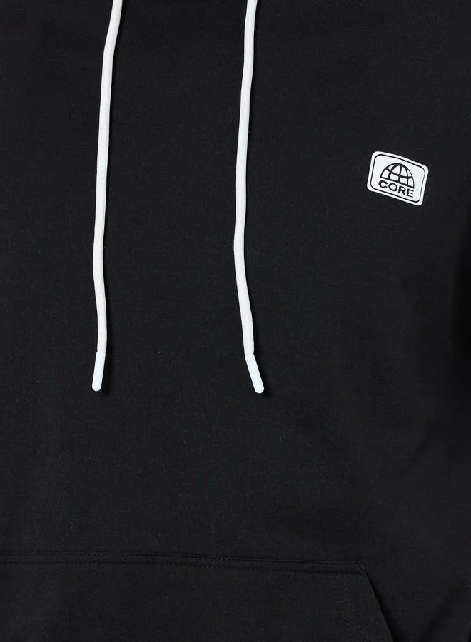 ستايلي طقم منسق من هودي بأكمام قصيرة وشورت للرجال